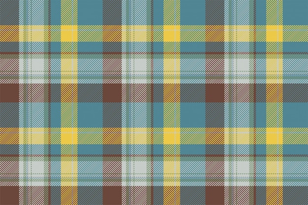 Tartan scotland seamless plaid pattern vector.