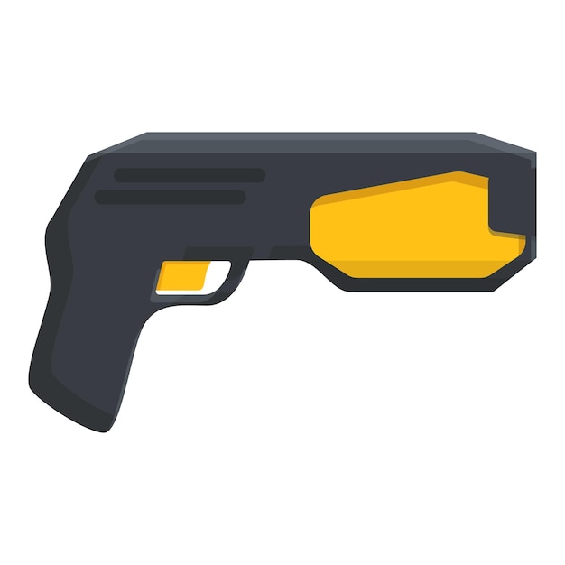 Taser icon. Cartoon of taser vector icon for web design isolated on white background