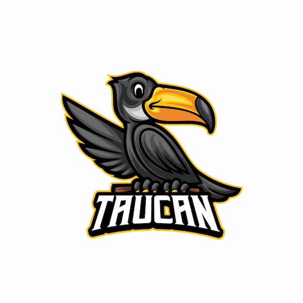 Taucan esport mascot logo design