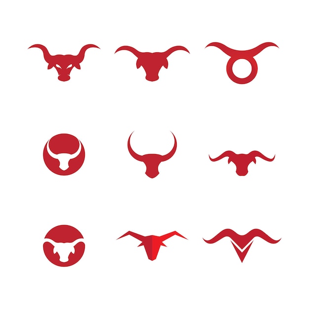 Taurus Logo Template vector icon illustration design