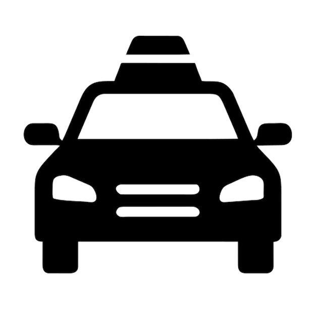 taxi pictogram