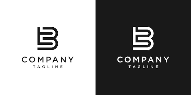 tb monogram logo icon symbol template