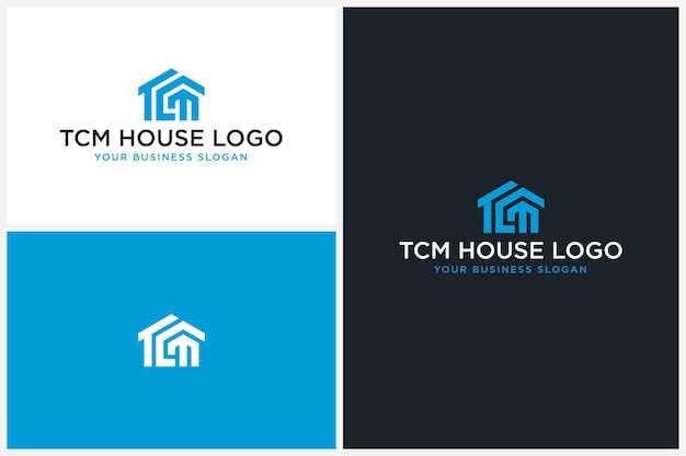 TCM House Logo Design