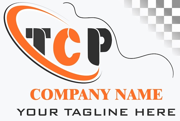 TCP Letter Logo Design