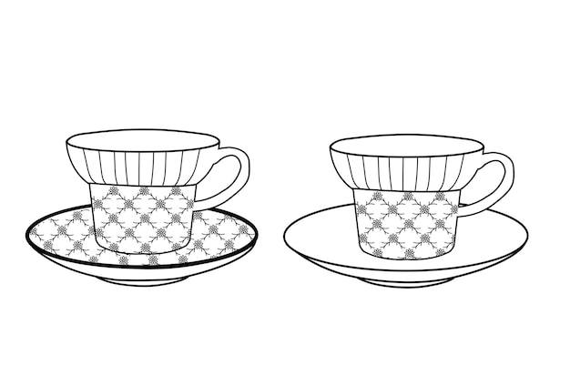 Tea coffee cup