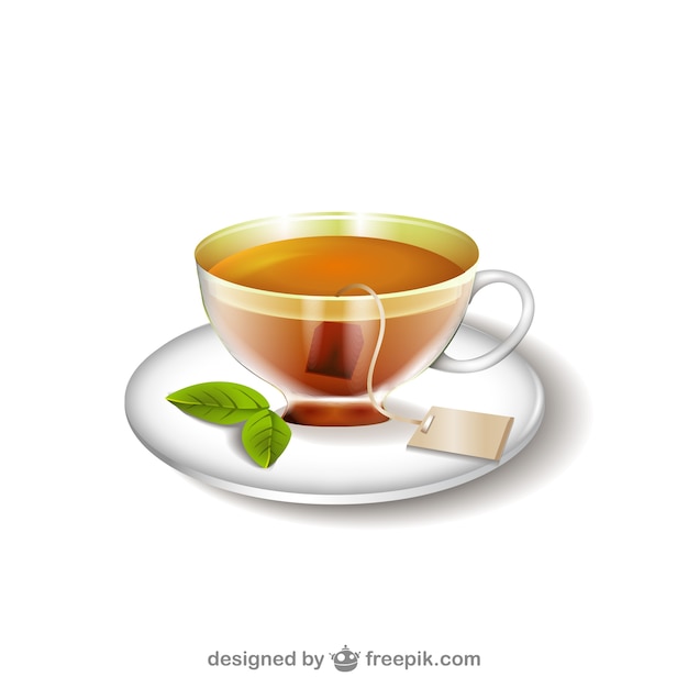 Tea cup illustration