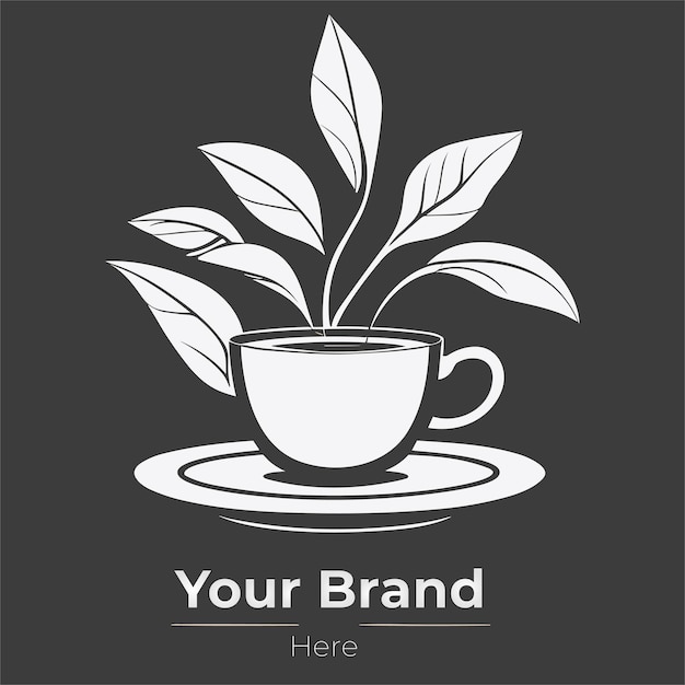 Tea Leaf Brand For Cafe or Tea Company