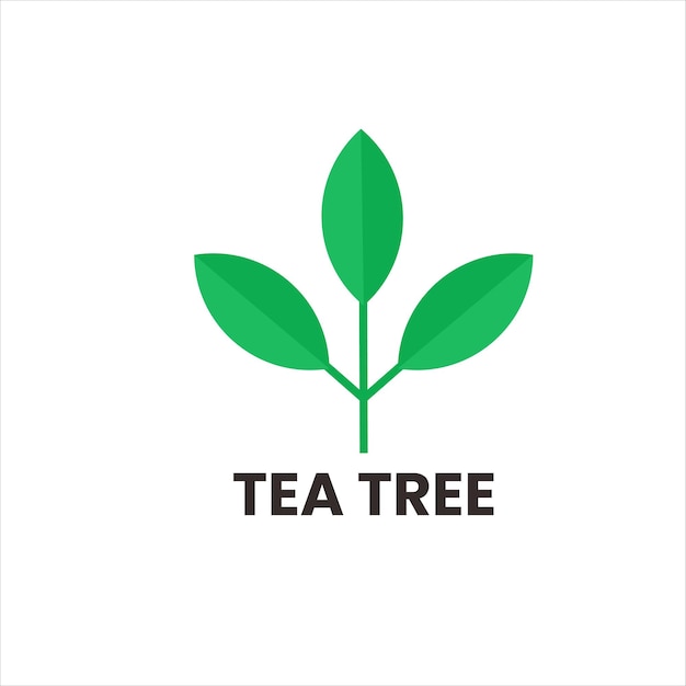 tea tree icon logo