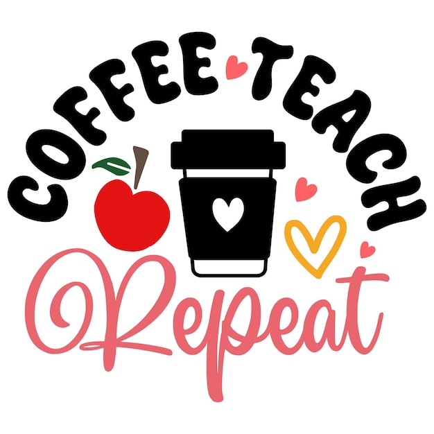 Teacher Retro T Shirt Design Template