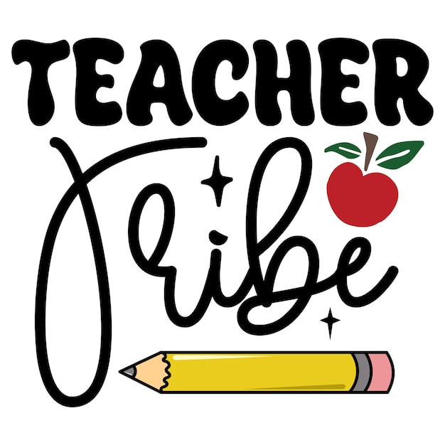 Teacher Retro T Shirt Design Template