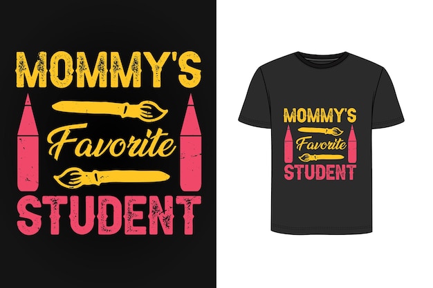 Teacher retro vintage t shirt design