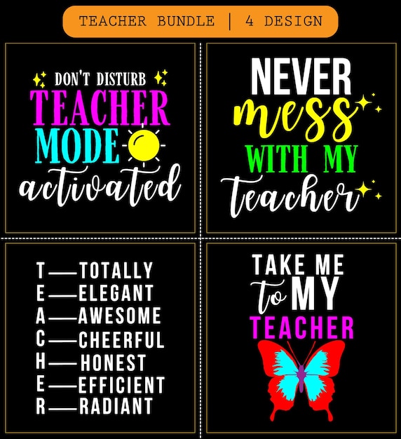 Vector teacher svg bundle teacher svg file teacher svg cricut teacher typography vector design