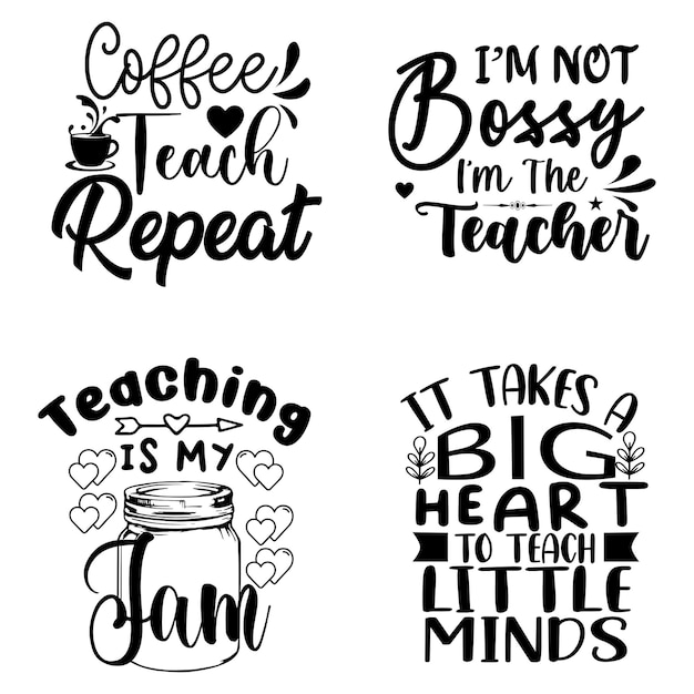 Teacher Svg Design