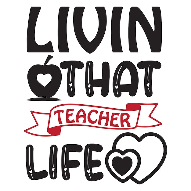 Teacher Svg Design