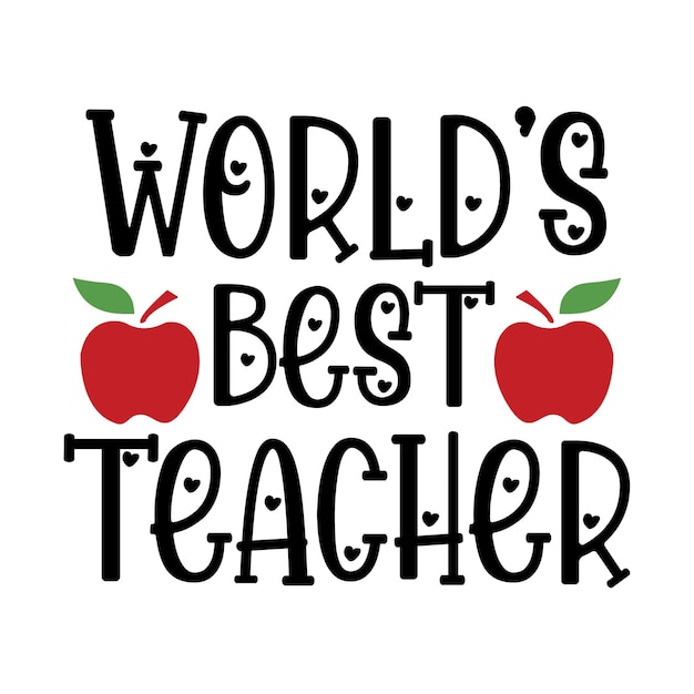 Teacher SVG Design