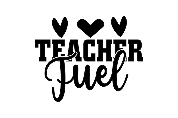 Vector teacher svg design