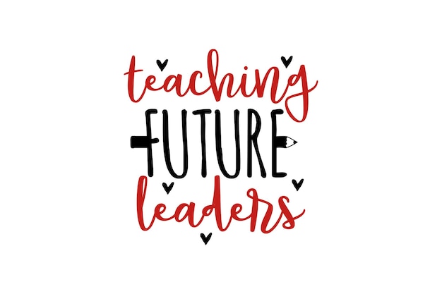 Teaching Future Leaders vector file