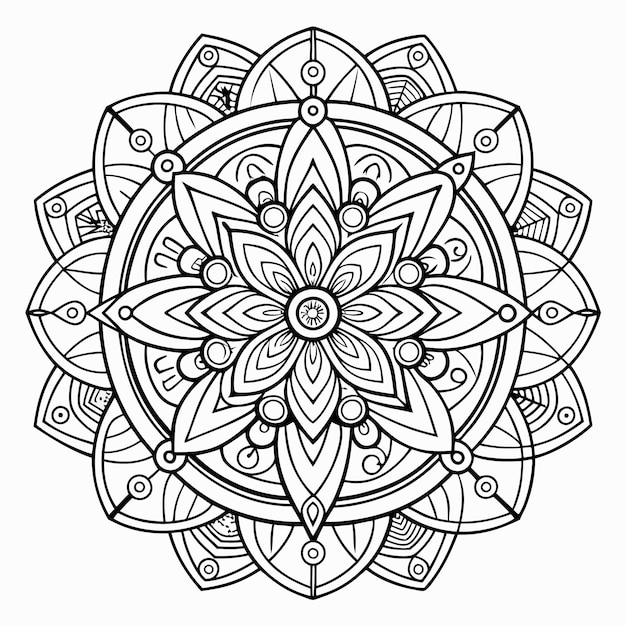 Teaching Mandalas vector Crafting Visual Aids that Inspire and Educate