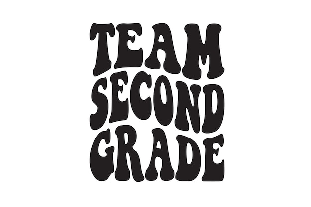 Vector team second grade vector file