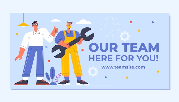 Teamwork banner