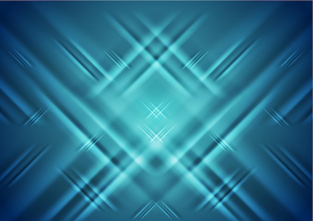 Tech blue diagonal stripes abstract background