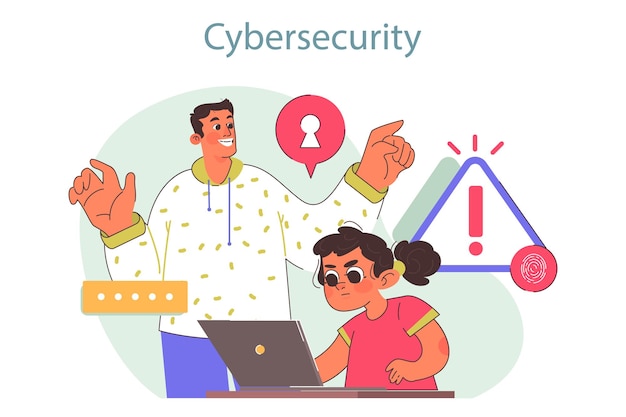 Tech camp for children Cyber or web security educational course