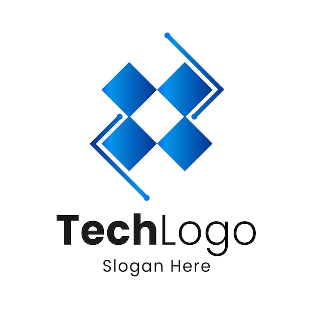 Tech Logo Vector Templates