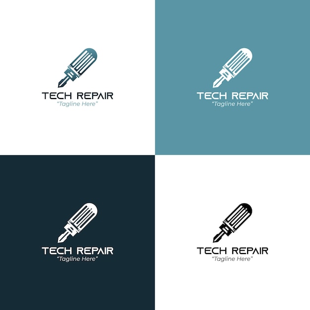 Tech Repair Service Logo