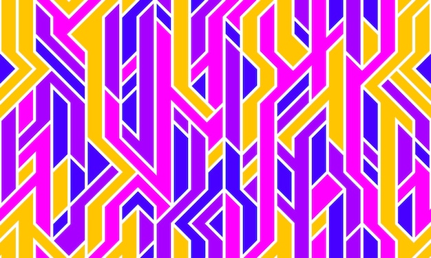 Tech style seamless linear pattern vector, circuit board lines endless background wallpaper image, colorful geometric design techno micro picture.