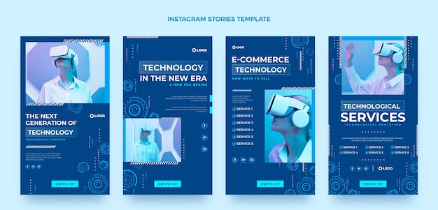 Technological services instagram stories