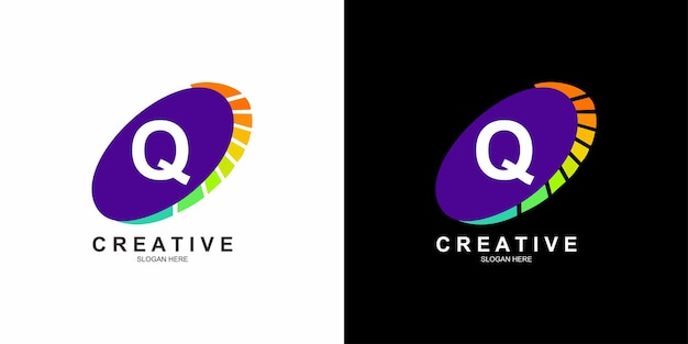 Technology abstract logo design