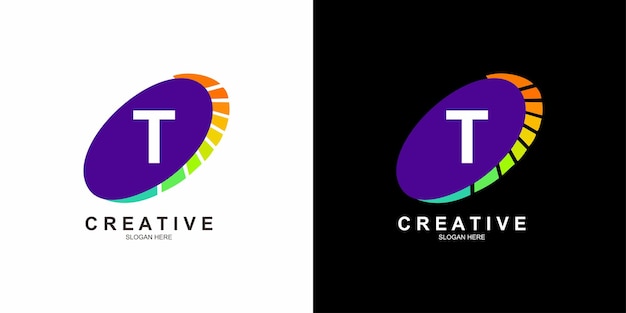 Technology abstract logo design