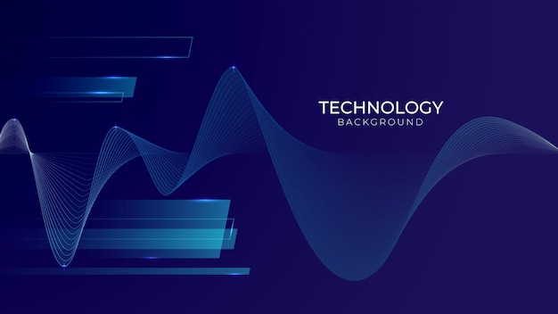 Technology background high speed movement design