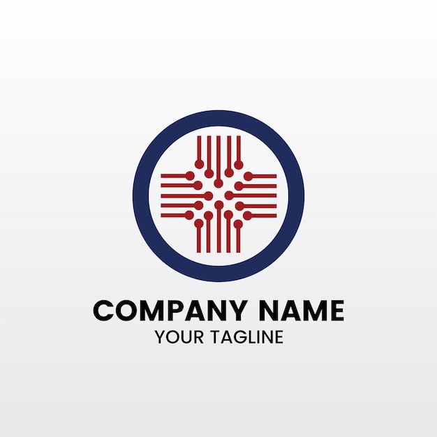 Technology Connect People Logo Useble for Group and Company Llogos Flat Design logo Template