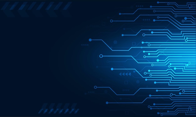 Technology connection circuit system design background abstract.