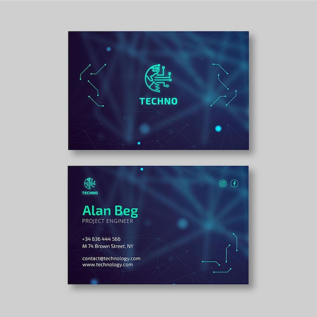 Vector technology and future business card