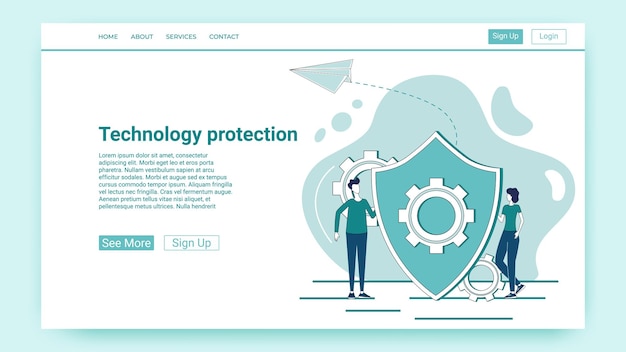 Technology protection Secure data transfers Information protection