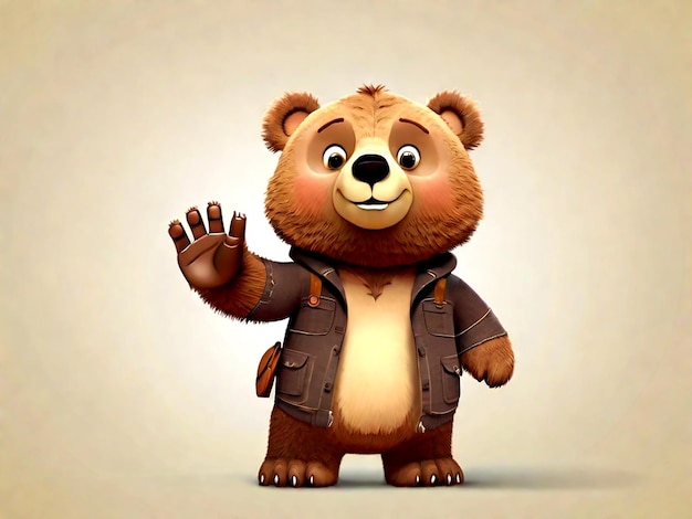 Vector teddy bear ai_generated