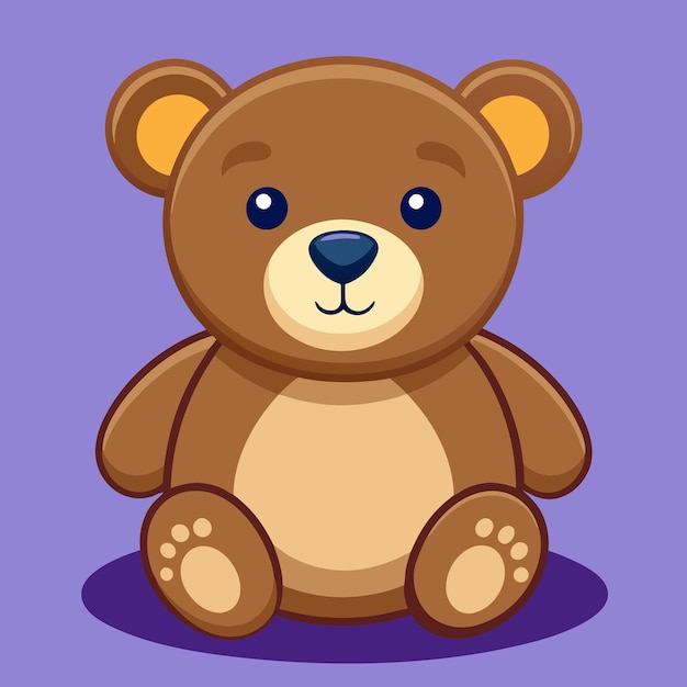 Teddy Bear Clip Art Vector Illustration Design