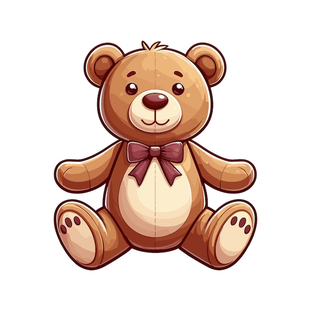 teddy bear vector illustration