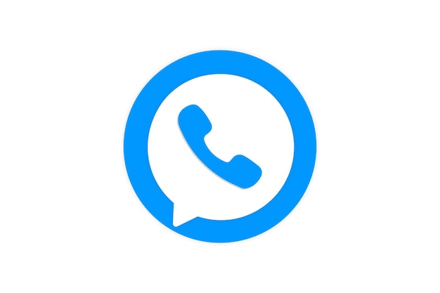 Telephone button accept call icon vector design