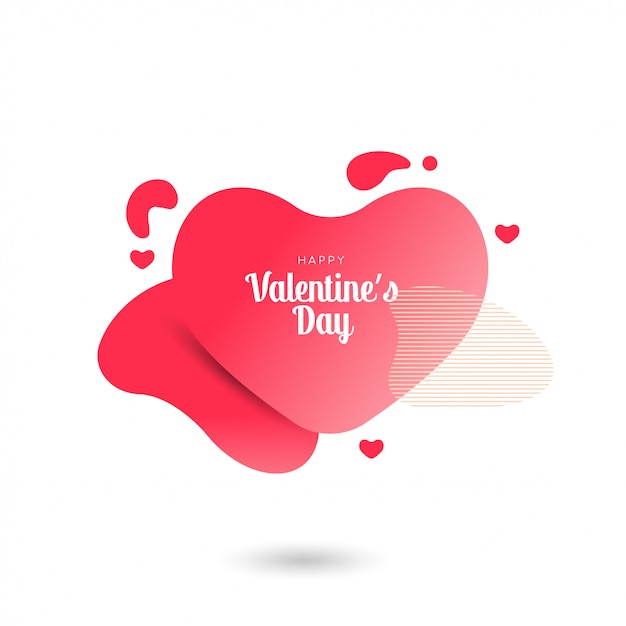 Template design Valentine sale heart banner