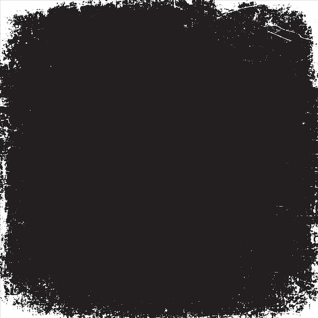 Template of grunge black and white urban vector texture. White Messy Dust Overlay Distress Background.