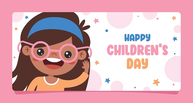 Template For Happy Children's Day