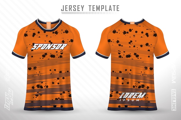 Template jersey sport freepik