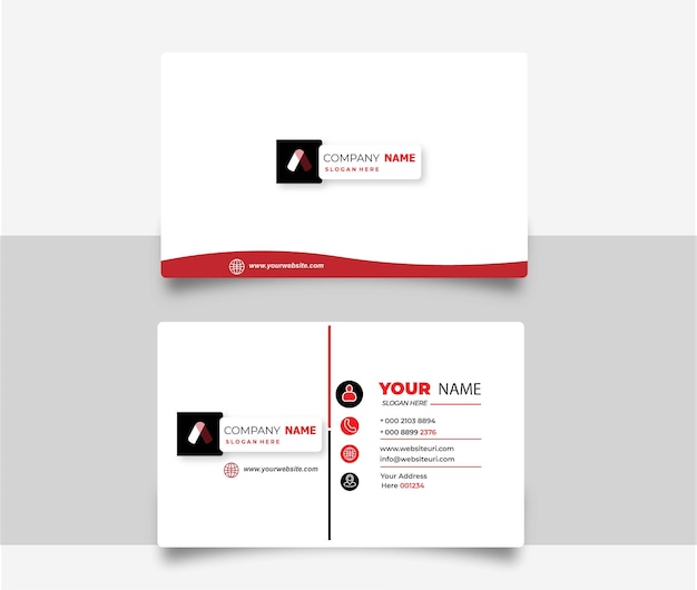 Template professional business card template