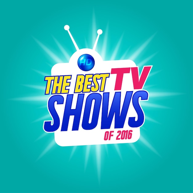 Template for tv shows shows time The best tv shows It can be used for logo tv show