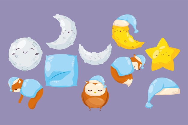 Ten night time icons