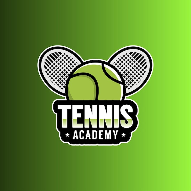 Tennis Esports Logo Design Premium Gaming Vector