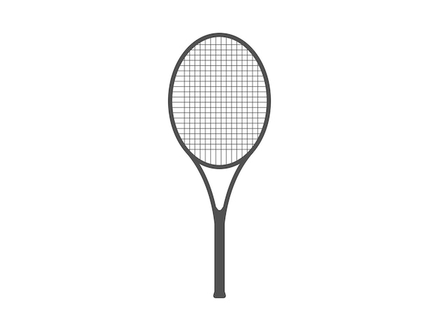 Tennis racket isolated Vector illustration